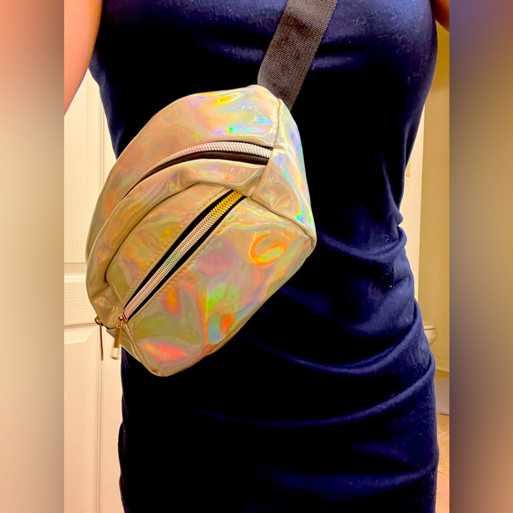Y2K Holographic Waist Bag Fanny Pack | Unbranded